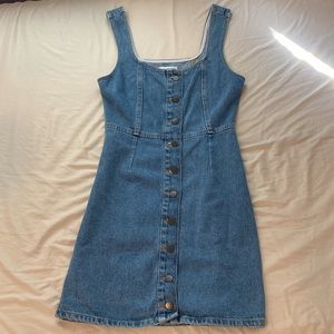 Urban Outfitters Button Up Denim Dress